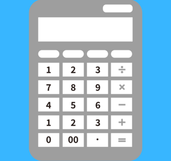 Afbeelding van een rekenmachine